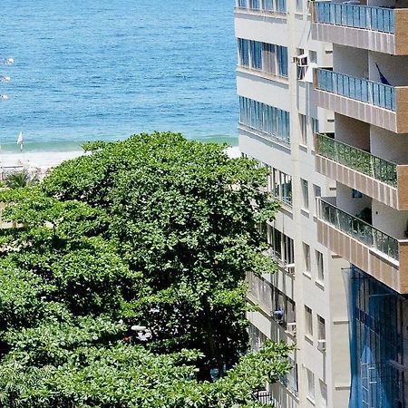 Vista Lateral Mar Copacabana Rio de Janeiro Eksteriør billede
