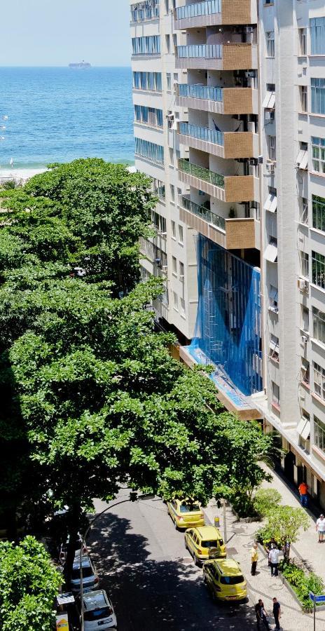 Vista Lateral Mar Copacabana Rio de Janeiro Eksteriør billede