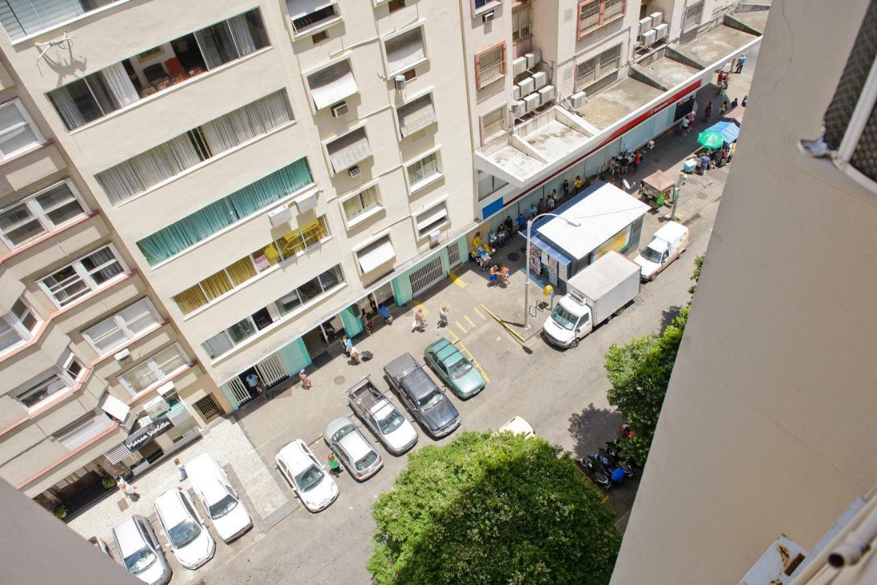 Vista Lateral Mar Copacabana Rio de Janeiro Eksteriør billede
